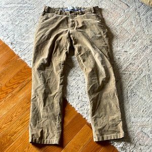 Men’s brushed khaki pants 36x32